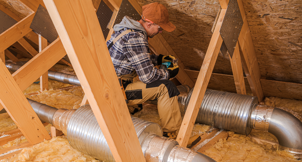 Impact of attic insulation on HVAC durability