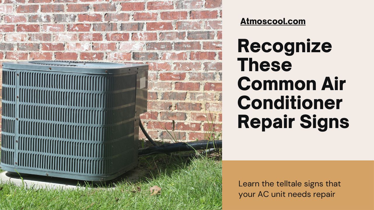 Air conditioner repair signs