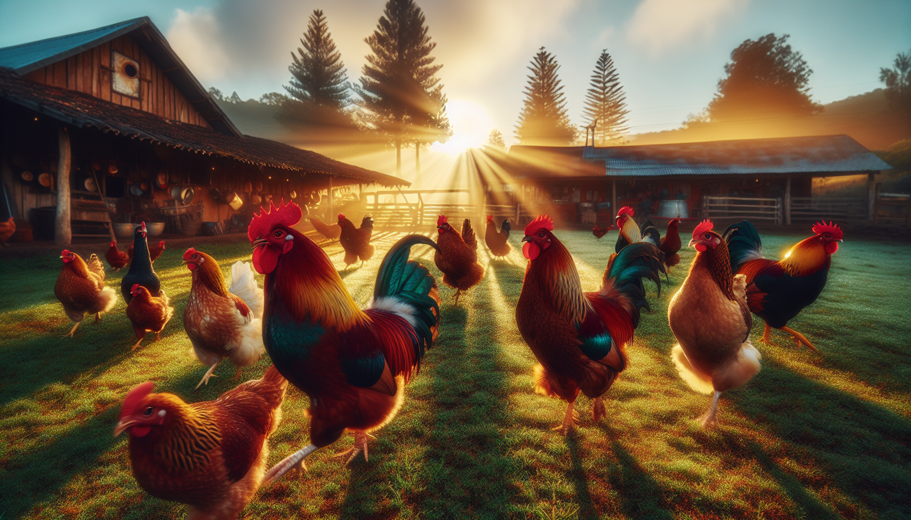 Our hens at La Huasteca